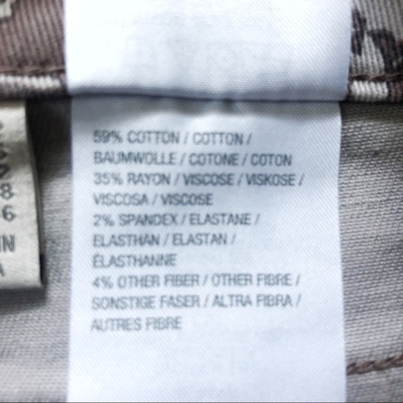 LOGO BY LORI GOLDSTEIN Floral Straight Leg… - Picture 8 of 9